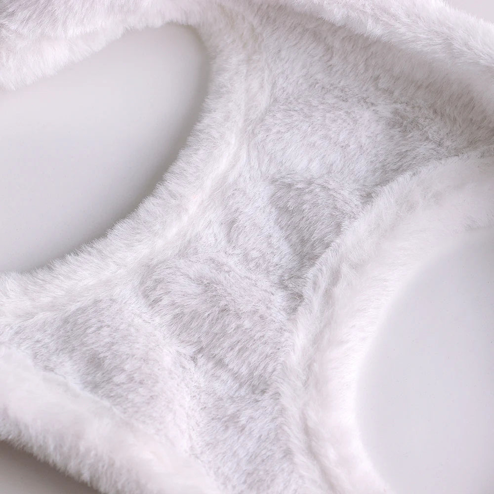 Winters Instaptuigje met Riem (Set) voor Kleine Honden of Katten - Teddy